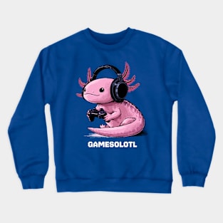 Gamer Axolotl Crewneck Sweatshirt